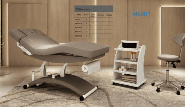 Professional Facial Bed Comparison for Modern Spas