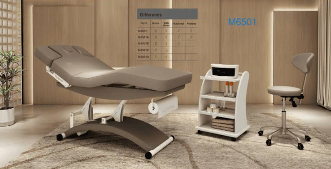 Professional Facial Bed Comparison for Modern Spas